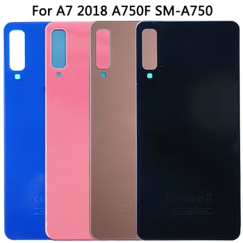 Pre Samsung Galaxy A7 2018 A750 Späť Kryt Batérie + Stredný Rám +Sim Kartu Prípade Výmeny Novej A750 Plný Bývanie Kryt Batérie