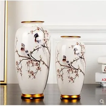 Home office desktop dekorácie, keramické vázy, dekoratívne darčeky, Americká country štýle porcelánu. Svadobné dekorácie