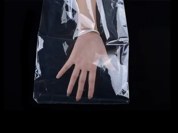100ks/veľa Transparentné PVC Zmršťovacej Plastového Vrecka Package Zábal Film Taška Domácnosti Shrinkable s potravinami Obuv Kozmetika Skladovanie