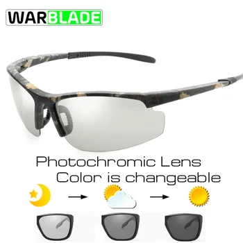 Vodičské Photochromic slnečné Okuliare, Cyklistické Camo Polarizované Chameleon Zafarbenie Slnečné Okuliare pre Ženy, Mužov oculos de sol masculino