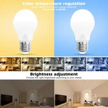 GLEDOPTO 6W RGB+SCS led žiarovka Zigbee zll lingt odkaz rgbww/cw žiarovka kompatibilné s Amazon Echo plus a veľa farebné brány