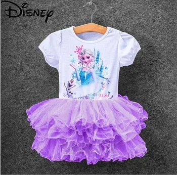 Disney Mrazené šaty Anna dievčatá v krojoch diamond princess elsa disfraz princesa Congelados vestido festa fantasia cosplay dieťa