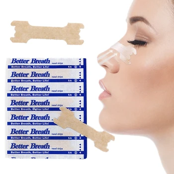 2000pcs 55x16mm Professional Anti Chrápanie Nosové Pásiky Lepšie Dych Nosové Pásiky Správny Spôsob, ako Prestať Chrápať Jednoduchšie Dych Dobrý Spánok