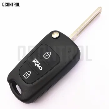 QCONTROL 433MHz Auto Diaľkové Tlačidlo pre KIA Rio OKA-185T CE0682 PCF7936 Immobilizer TOY40 Kľúč, Kotúč