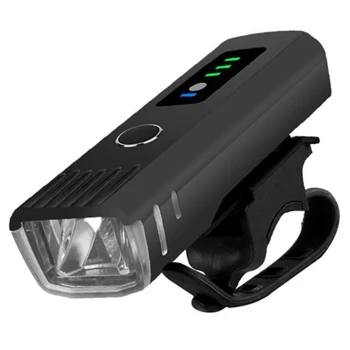 Svetlo na bicykel USB Nabíjateľné 4 Režime Bicykel Predné Svetlo na Čítanie Bicykli Svetlometu Nepremokavé Cyklistické Svietidlo LED Baterka