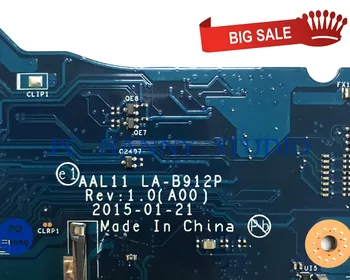 PANANNY LA-B912P CN 00V51V 0V51V pre Dell Inspiron 5551 notebook doske N3540 DDR3L testované