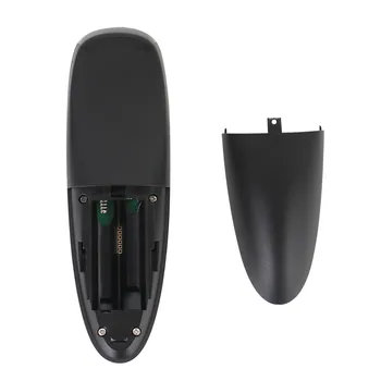 G10 Vzduchu Myš 2,4 GHz Bezdrôtový Hlas, Diaľkové Ovládanie IR Vzdelávania 6-os Gyroskop Podporu Asistent Google Voice Search Pre TV BOX