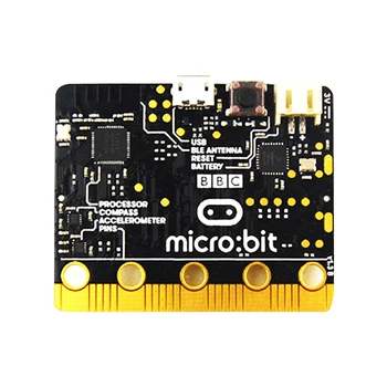 BBC Micro:bit Starter Kit s Mikro:bit Breakout Rada,Microbit Rada prípade a krokosvorkami Používa pre Vyučovanie DIY Začiatočníkov