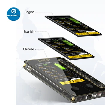 MEGA-NÁPAD Qianli Batérie Opraviť Programátor pre iPhone 5 5 6 6 7 7P 8 8P X XS MAX XR Batérie Údaje, Napísať, Prečítať Batérie Tester