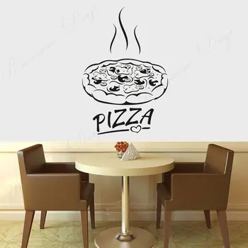 Talianska Pizza Reštaurácia Pizzeria Stenu, Vinylové Nálepky Kuchyňa Fastfood Stenu Vymeniteľné Nástenné Maľby Výzdoba Interiéru Tapety 4407