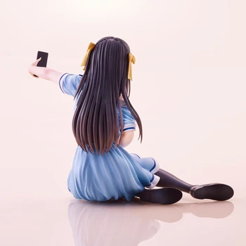 Anime Hiten Ilustrácie E. R. I. N. A Akcie Obrázok Matsumoto Erina Sedí držanie tela 17 cm PVC Zber Model Bábiky, Hračky pre Dary
