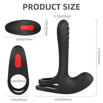 SHANDE Pár G-Spot Vibrátor Penis Vibračný Penis Krúžok Pošvy Stimulátor Klitorisu Erotické Dospelých, Sexuálne Hračky Hračky pre Ženy Starp na