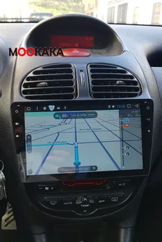 2din Android 10 Peugeot 206 2000 -2016 Auto Rádio Multimediálny Prehrávač Videa Navigácie GPS 2 Din Hráč Wifi 4G 4G + 64GB IPS