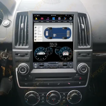 Na Land Rover Freelander 2 Rokov 2007-Vertikálne obrazovke tesla štýl Android auto vedúci jednotky gps rádio stereo prehrávač multimediálnych súborov