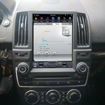 Na Land Rover Freelander 2 Rokov 2007-Vertikálne obrazovke tesla štýl Android auto vedúci jednotky gps rádio stereo prehrávač multimediálnych súborov