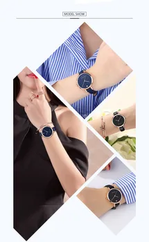 MINIFOCUS Bežné Podnikania Žien Hodinky Quartz Analógové Hodiny Hviezdne Nebo Dial Dizajn Elegantný Top Značky Luxusné Dámske náramkové hodinky