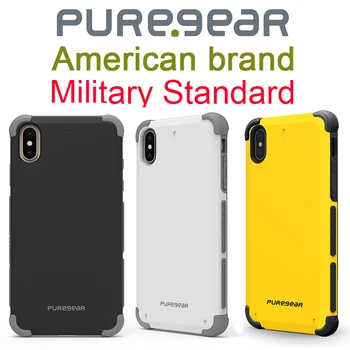 PureGear（Americká značka） vojenských noriem pre chránené Pre iphone x xr xs max prípade anti-knock telefón prípade, ochranné