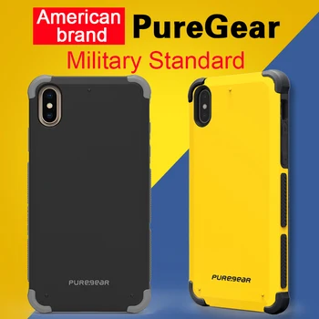 PureGear（Americká značka） vojenských noriem pre chránené Pre iphone x xr xs max prípade anti-knock telefón prípade, ochranné