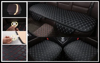 Univerzálne kožené autosedačky vankúš ochranu podložky interiérové doplnky pre Volkswagen VW POLO Golf 4 Golf 6 Golf 7 CC