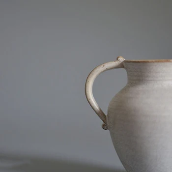 LUWU vintage keramické čaj džbány biela chahai čínsky čaj príslušenstvo