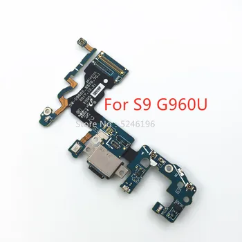 1pcs Micro USB PCB Nabíjanie Nabíjačky, Docking Port, mini Konektor Flex Kábel Pre Samsung Galaxy S9 SM-G960U G960U doska