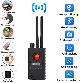 Anti-wiretapping Zariadenie GPS GSM RF Signál Frekvencia Skenovania Tracker fotoaparát detekuje GSM Audio Chybu Vyhľadávanie GPS Kontroly Anti Wiretapping