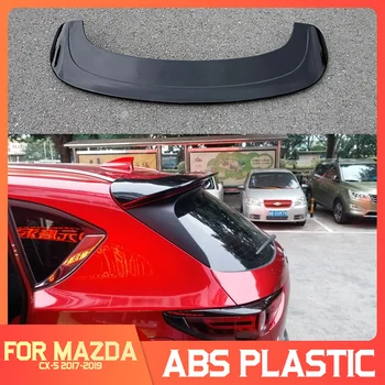 Pre Mazda CX-5 CX5 2019 2018 2017 Uhlíkových Vlákien Spojler Auto Zadný Strešný Spojler batožinového priestoru Krídla Pery Boot Kryt Auto Časť Čierna Spojler