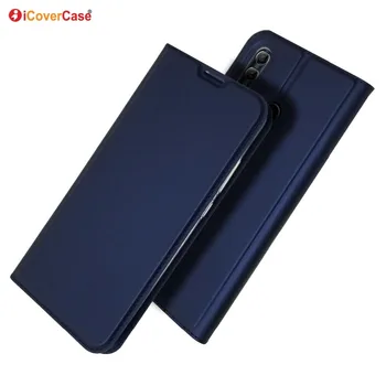Česť 10 lite prípade huawei honor 10 ultra-tenké magnetické pu kožené peňaženky flip stojan, puzdro Na Huawei Honor 10 Lite