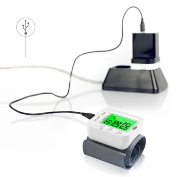 Cofoe Zápästie Krvný Tlak Monitor upgrade automatické sphygmometer hlas troch farieb podsvietenia tep a pulz zdravotnej starostlivosti