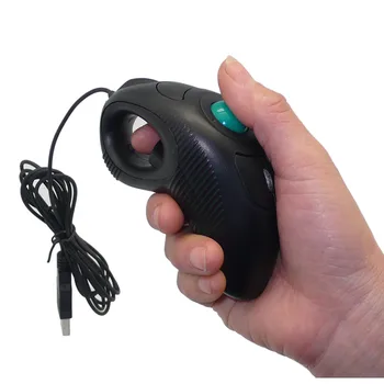 2.4 GHz káblové USB prenosné myši prsta pomocou optického sledovať loptu Nízka Hlučnosť Desktop Úrad Entertainment Notebook Tiché Klávesy