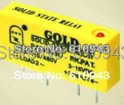 SAI4003D DC na AC 3A SSR vstup 3-15v alebo 15-28v výstup 40-480V ping PCB malé ssd (solid state relay single-in-line