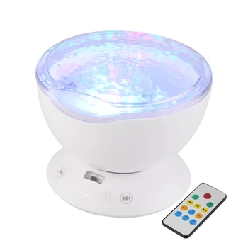 LED Nočné Svetlo Multifunkčné Karty Soundbox Tichom Projekčnej Lampy Diaľkové Ovládanie Audio Spanie Hudby Lampa Bar Okolia Lampa#30