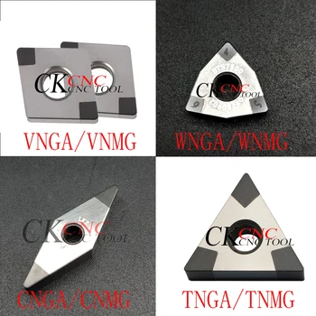 VNGA/VNMG160408 WNGA/WNMG080408 CNGA/CNMG120408 TNGA/TNMG160408 CBN nitrid Bóru materiál, spracovanie kalenej ocele sústruženie