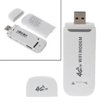 4G LTE Modem USB Sieťový Adaptér S WiFi Hotspot SIM Karta 4G Bezdrôtový Smerovač Pre Win XP, Vista 7/10 Mac 10.4 IOS