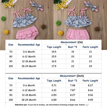 0-24M Novorodenca Kdis Baby Girl Flamingo Oblečenie nastaviť Boh Pláži v Lete Plodín Hore a Volánikmi Šortky nastaviť Roztomilý Krásne Playa Oblečenie