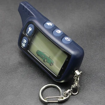 Tomahawk TZ9010 LCD Diaľkový ovládač aplikácie Keychain,TZ-9010 prívesok na Fob pre Vozidla Security 2-Way Auto Alarm Systém TZ 9010