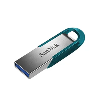 Sandisk 32gb USB Flash Disk 64 GB USB3.0 Originálne Ultra Vkus Kovové kl ' úč DJ OTG Typ C DIY Logo Disku Na Modré tlačidlo Memory Stick