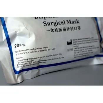 60pcs Lekárske Chirurgické Masky Jednorazové Sterilné Ústa Maska Lekárske Ochrana Osobných Lekárskych Úrovni ProtectionFast Dodanie