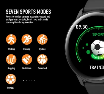 LIGE Fitness Tracker Vodotesný IP67 Inteligentný Náramok Obrazovke Monitora tepu Krokomer Inteligentný Náramok Sport smart hodinky Ženy