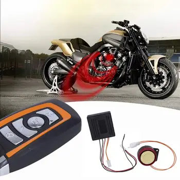 12V Motocyklový Alarm Systém Auto, Motocykel Elektrický Bicykel, Diaľkové Ovládanie Anti-theft Bezpečnostný Alarm Systém