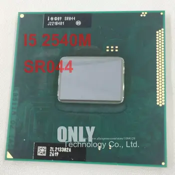 Poštovné zadarmo originál Intel Core i5 2540M CPU 3M 2.6 GHz, socket G2 Dual-Core Notebook, procesor i5-2540m pre HM65 HM67 QM67 HM76