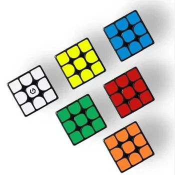 Nové Youpin Giiker M3 Magnetické Cube 3x3x3 Živý Farebný Štvorec Magic Cube Puzzle Prírodovedných Prenosné Kocka Hračka