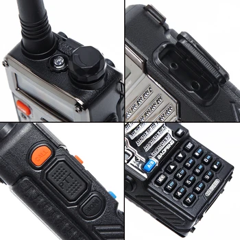 BaoFeng UV-5RE 8W walkie talkie 10 km dlhý rad VYSOKO výkonné Ručné 1800mah Batériu cb HAM upgrade UV 5RE prenosné Rádio