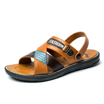 Noví ľudia, Sandále Pláži Papuče Pohodlné Letné Topánky Mužov Klasiky Flip Flops Bežné Kvalitné Módne Slip-on