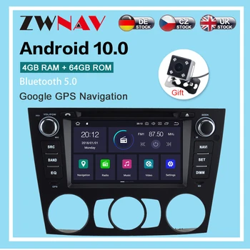 Android 10.0 4+64 G Auto Rádio Prehrávač, GPS Navigáciu Pre BMW E90 Sedan 2005-2012 auto Multimediálny Prehrávač Rádio stereo Hlava dsp Jednotka