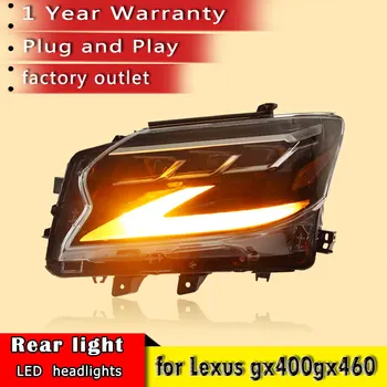 Nové auto styling Pre Lexus gx400gx460 Svetlomety montáž špeciálne 14-20 upravené led denne svetla LED lampa objektív