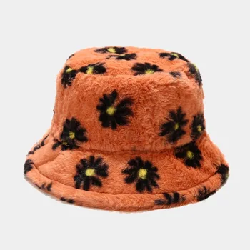 2020 Bavlna Kvetinové výšivky teplé Vedierko Hat Rybár Klobúk vonkajšie cestovné klobúk Slnko Spp Čiapky pre Mužov a Ženy 296