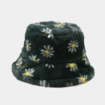 2020 Bavlna Kvetinové výšivky teplé Vedierko Hat Rybár Klobúk vonkajšie cestovné klobúk Slnko Spp Čiapky pre Mužov a Ženy 296