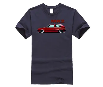 T-Tričko, Biela Nemecko Classic Legend Auto Golf Je Glaxay Červená Mk2 Leta 2018 Bavlna Muži Móda, Štýl, Fitness Značky Film Tričko