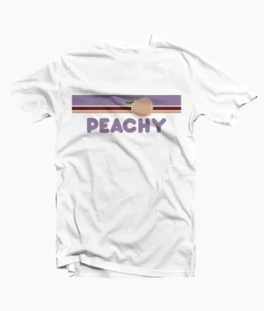 HAHAYULE Peachy Listov Tlač Letné Módy Ženy Vintage Roztomilý Harajuku Casaul Voľné Vtipné Tričko anglickej Abecedy Top Dámske